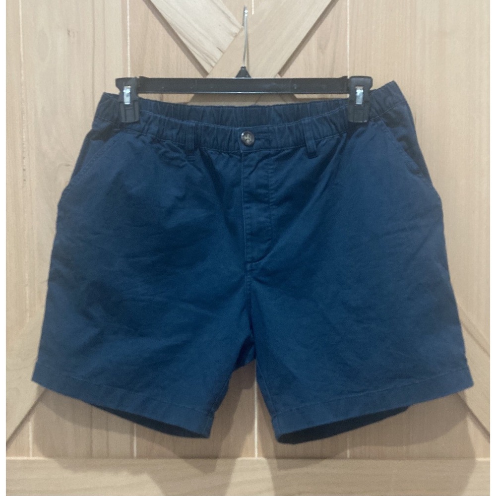 Chubbies Originals Mens 7" Inseam Shorts Navy Blue Elastic Waist Extra Large